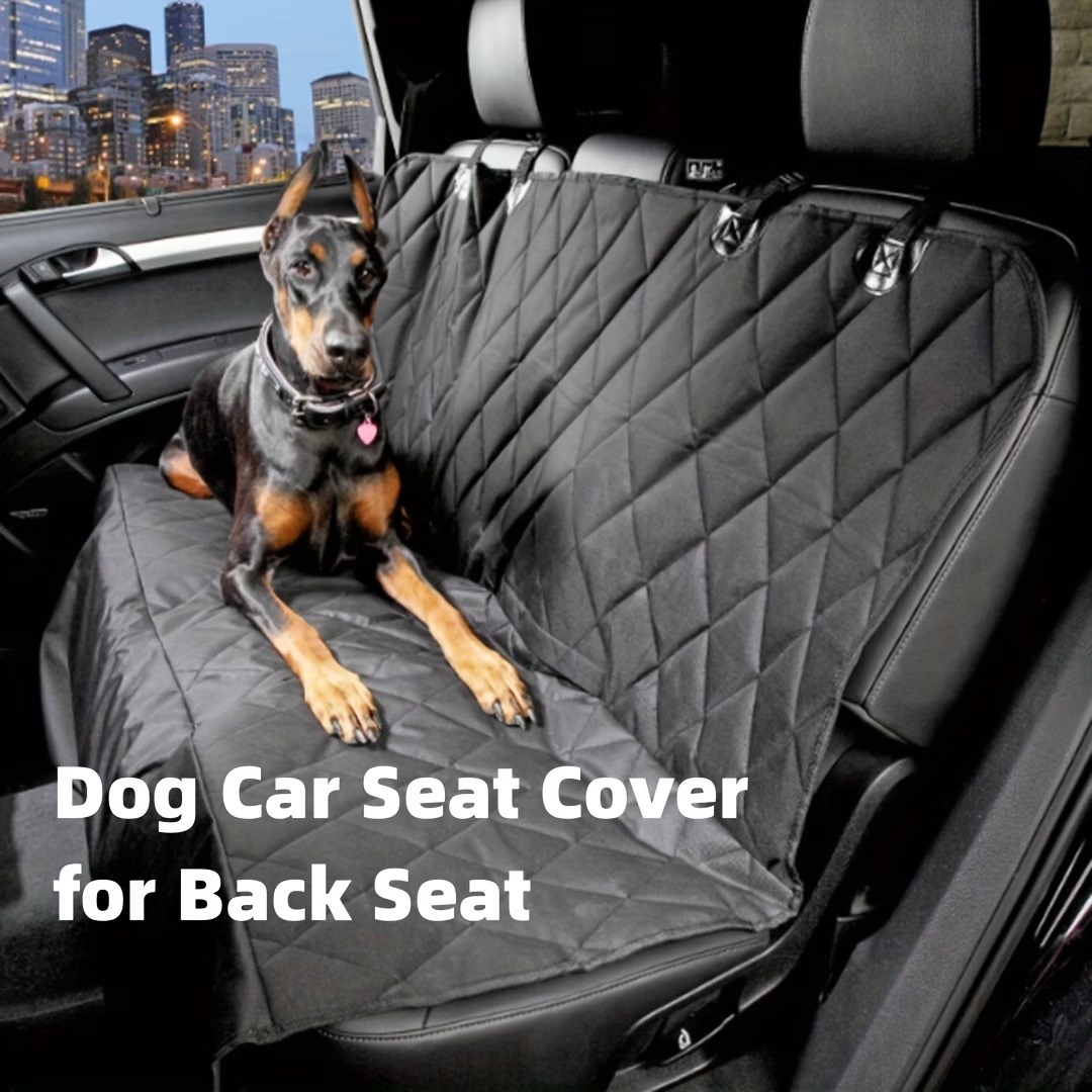 Dog Car Seat Cover Waterproof Back Seat - 1 adet Evcil Hayvan Araba Arka