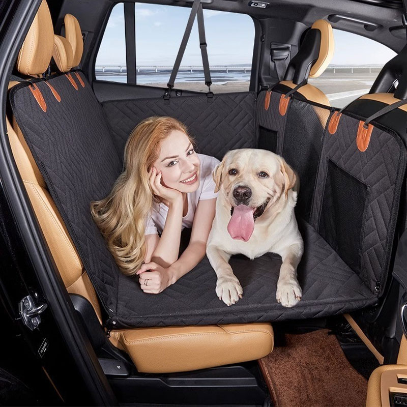 Dog Car Seat Cover Waterproof Back Seat - Su Geçirmez Köpek Koltuk Örtüsü, Kaymaz