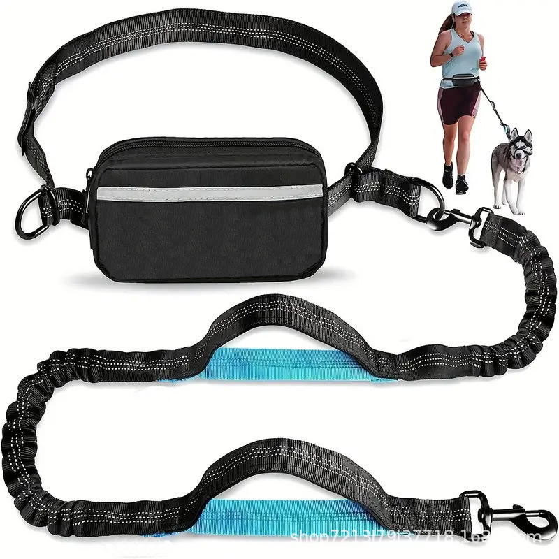 Hands Free Dog Running Leash Waist Belt - Köpek Koşu Tasması Bel Kemeri Eller
