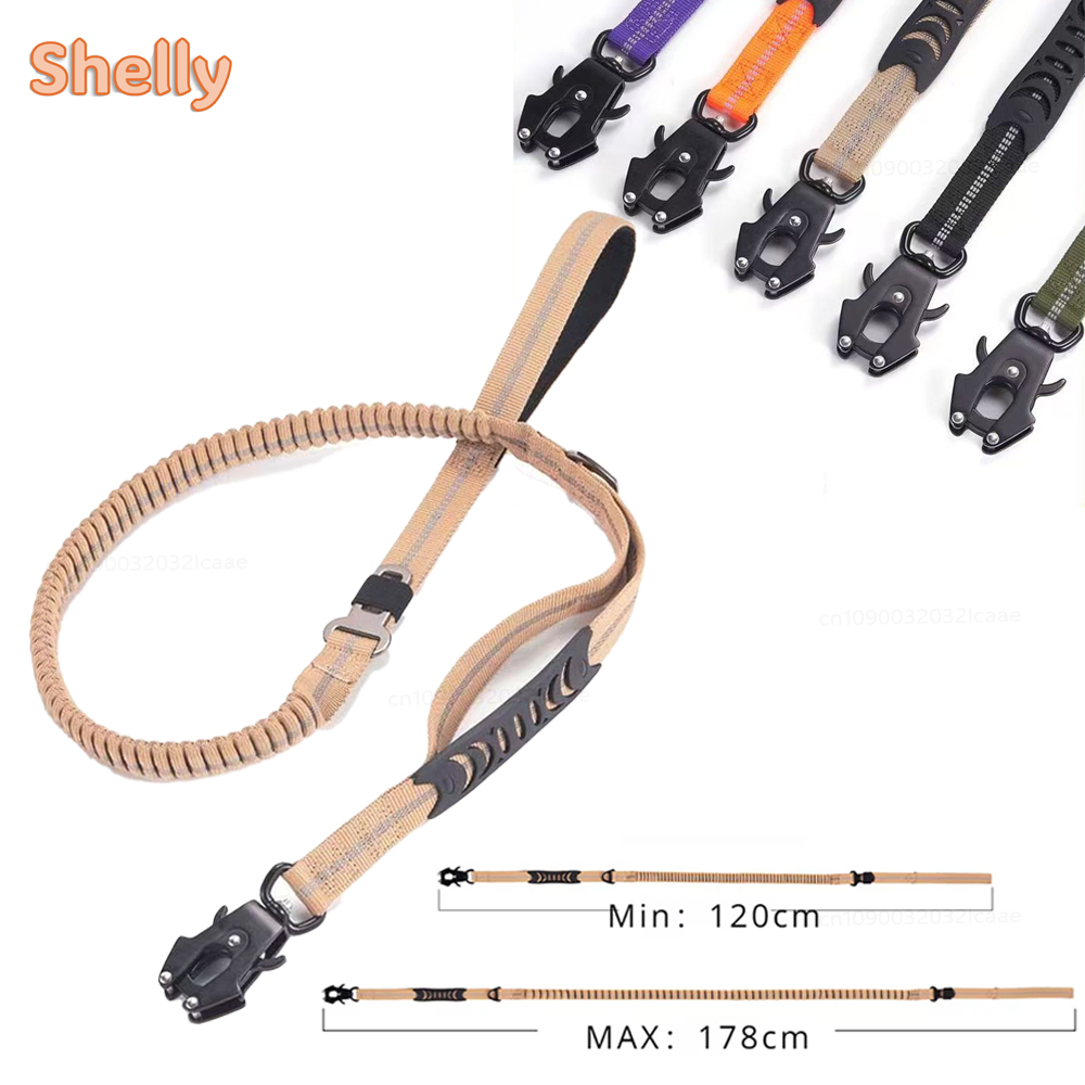 Bungee Dog Leash Shock Absorbing - Büyük Köpekler için Ağır Hizmet Köpek