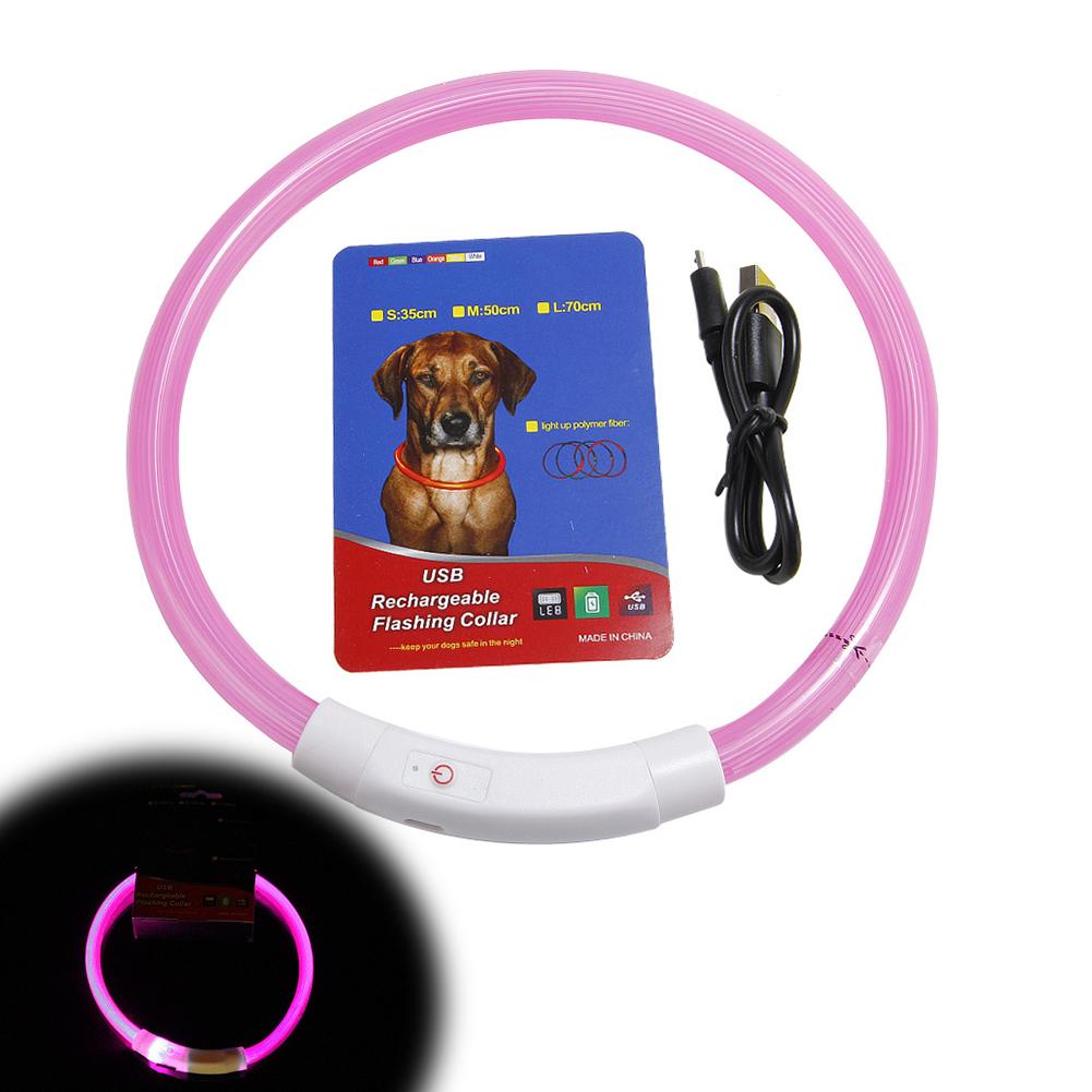 Led Dog Collar Glowing Rechargeable Usb - LED Köpek Tasması USB Şarj Edilebilir