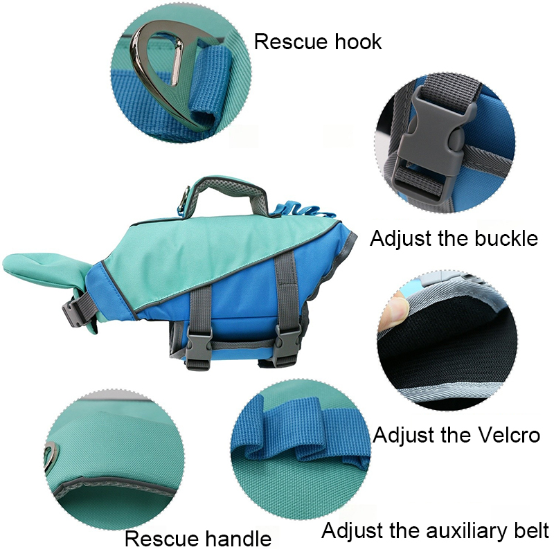Köpek Yüzme Kıyafetleri Evcil  - Dog Life Jacket Vest Buoyancy Handle incelemesi ve fiyatı