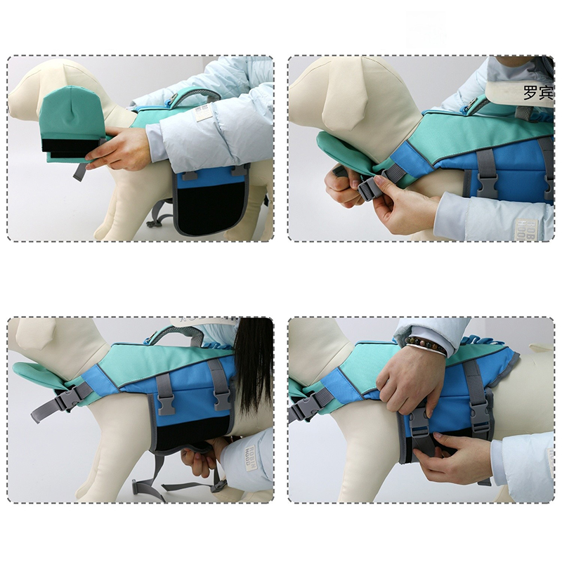 Köpek Yüzme Kıyafetleri Evcil  - Dog Life Jacket Vest Buoyancy Handle incelemesi ve fiyatı