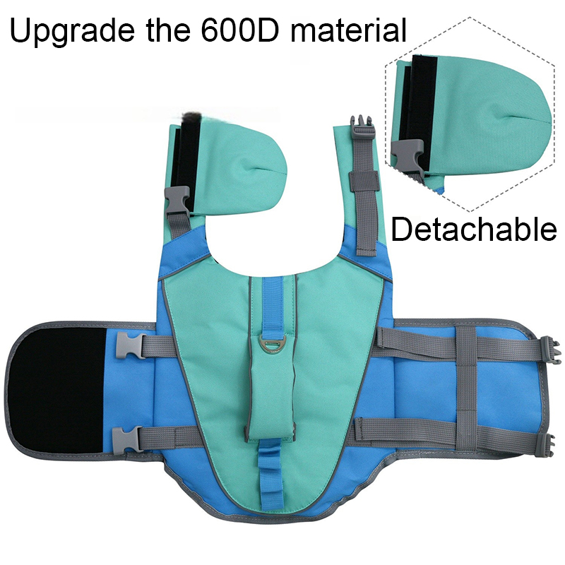 Köpek Yüzme Kıyafetleri Evcil  - Dog Life Jacket Vest Buoyancy Handle incelemesi ve fiyatı