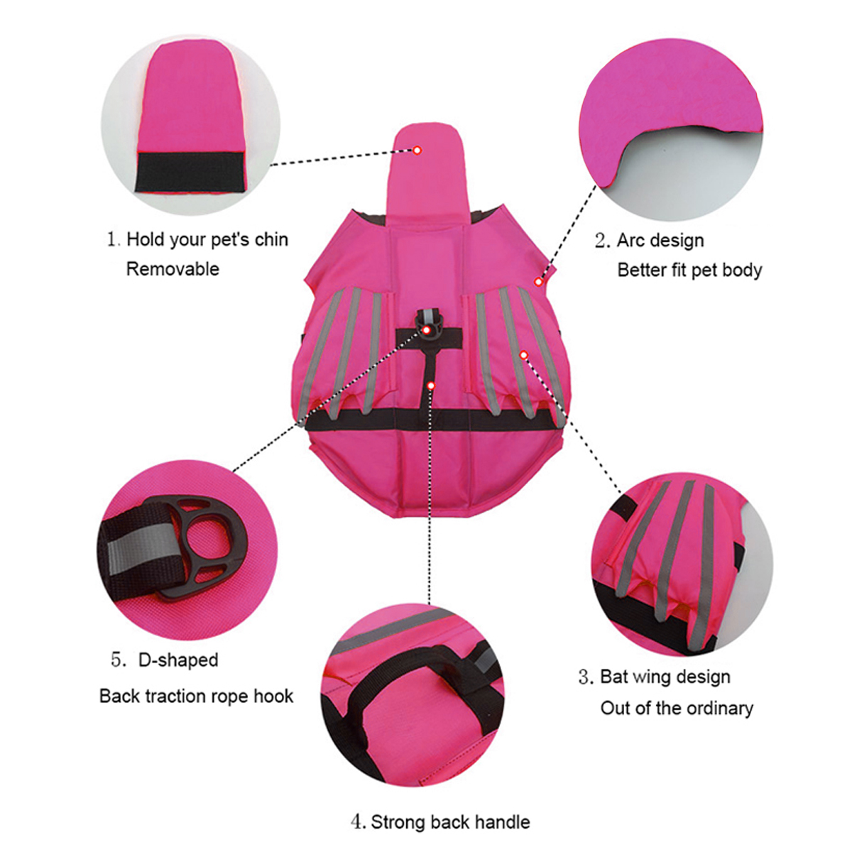 Köpek Can Yeleği, Ayarlanabili - Dog Life Jacket Vest Buoyancy Handle incelemesi ve fiyatı