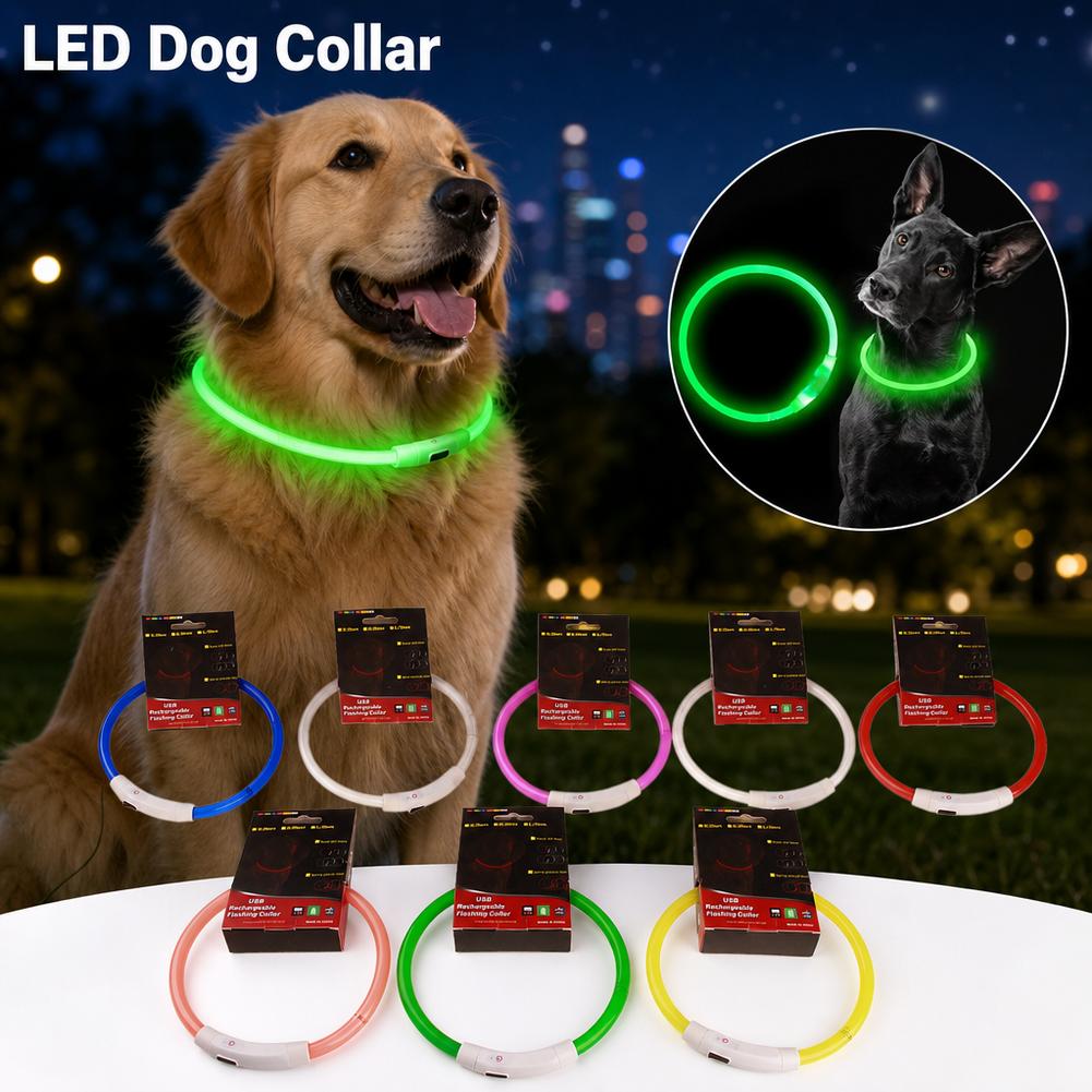 LED Köpek Tasması USB Şarj Edi - Led Dog Collar Glowing Rechargeable Usb incelemesi ve fiyatı