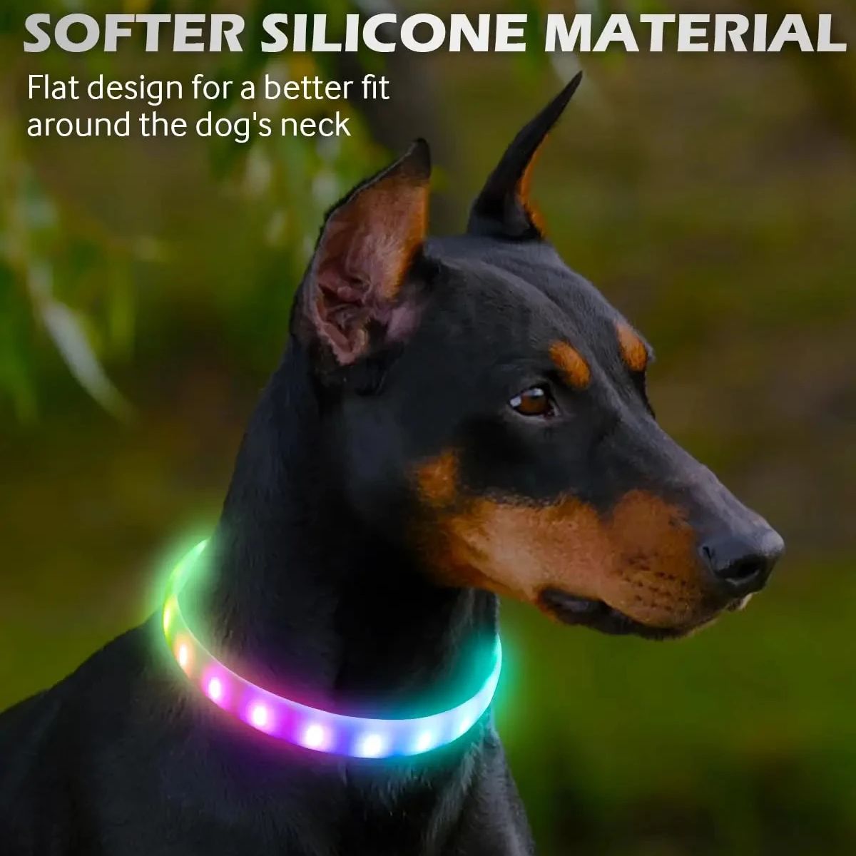 Büyük ve Küçük Köpekler için U - Led Dog Collar Glowing Rechargeable Usb incelemesi ve fiyatı
