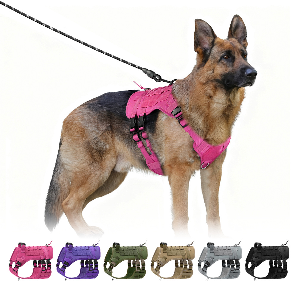 Taktik Askeri Ayarlanabilir, Ç - Tactical Dog Harness Military K9 Molle incelemesi ve fiyatı