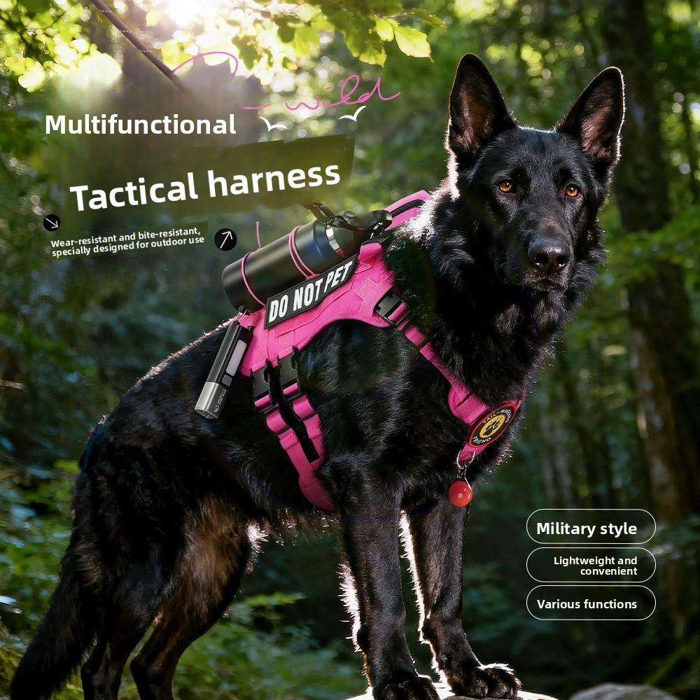 Taktik Askeri Ayarlanabilir, Ç - Tactical Dog Harness Military K9 Molle incelemesi ve fiyatı