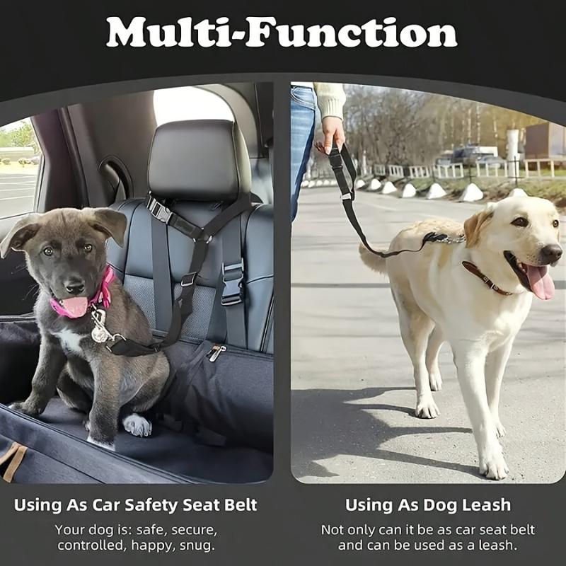 Evcil hayvan araba emniyet kem - Dog Seat Belt Harness Safety Tether incelemesi ve fiyatı