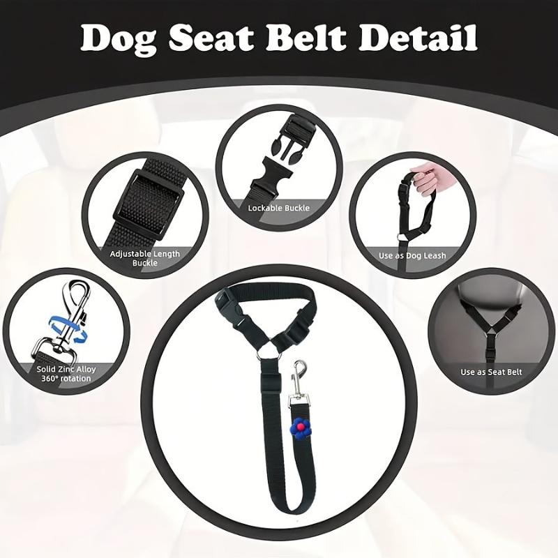 Evcil hayvan araba emniyet kem - Dog Seat Belt Harness Safety Tether incelemesi ve fiyatı