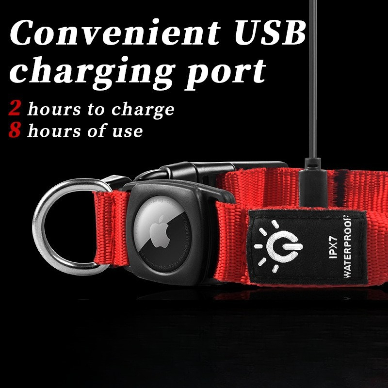 Popüler USB Şarjlı LED Işıklı  - Led Dog Collar Glowing Rechargeable Usb incelemesi ve fiyatı