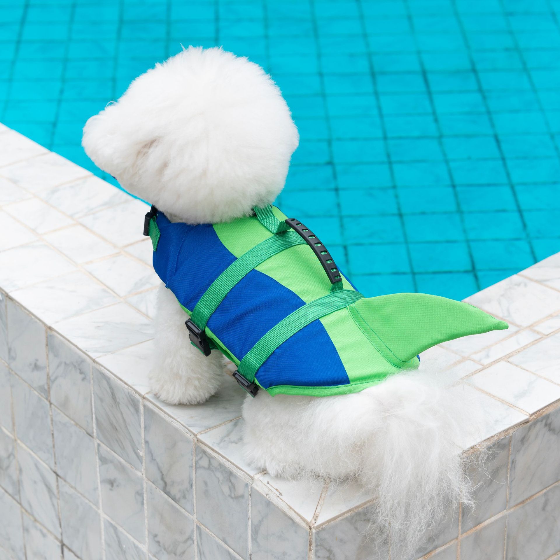 Kurtarma Saplı Sevimli Köpek B - Dog Life Jacket Vest Buoyancy Handle incelemesi ve fiyatı