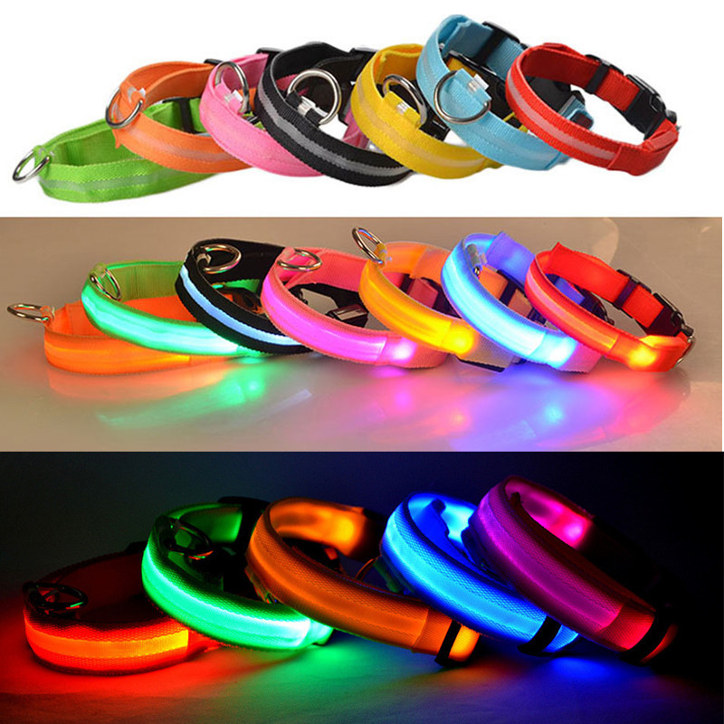Renkli USB şarj edilebilir Pet - Led Dog Collar Glowing Rechargeable Usb incelemesi ve fiyatı