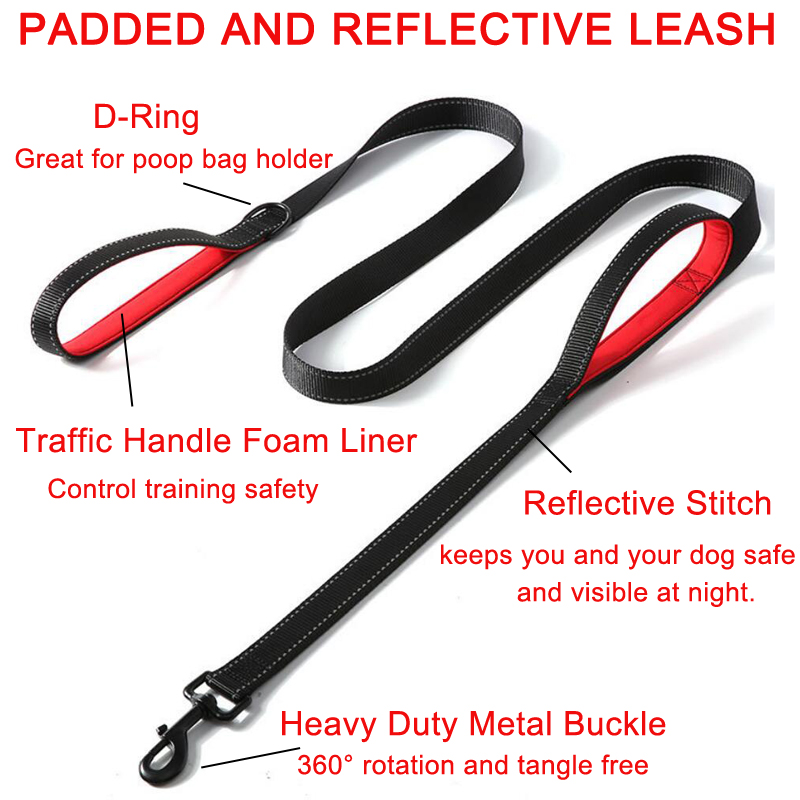 6ft Köpek Tasması Ağır Hizmet  - Heavy Duty Dog Leash Rope 6Ft Padded incelemesi ve fiyatı