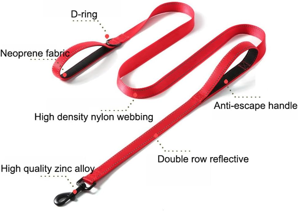 Büyük Orta Köpekler için 6FT A - Heavy Duty Dog Leash Rope 6Ft Padded incelemesi ve fiyatı