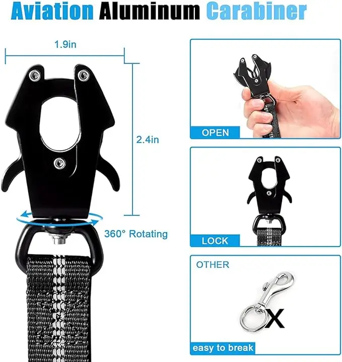 Yansıtıcı, Darbe Emici, Büyük  - Bungee Dog Leash Shock Absorbing incelemesi ve fiyatı