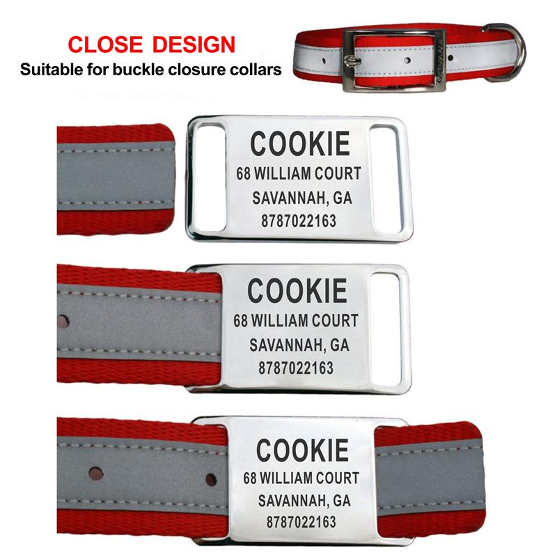 Kişiselleştirilmiş Pet KIMLIK  - Reflective Dog Collar Personalized Engraved incelemesi ve fiyatı