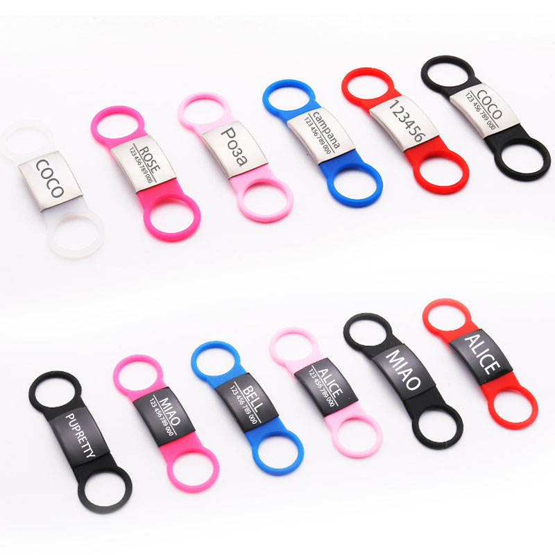 Pet Köpek Etiketi Silikon Pasl - Reflective Dog Collar Personalized Engraved incelemesi ve fiyatı