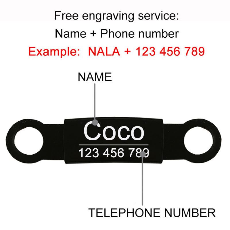 Pet Köpek Etiketi Silikon Pasl - Reflective Dog Collar Personalized Engraved incelemesi ve fiyatı