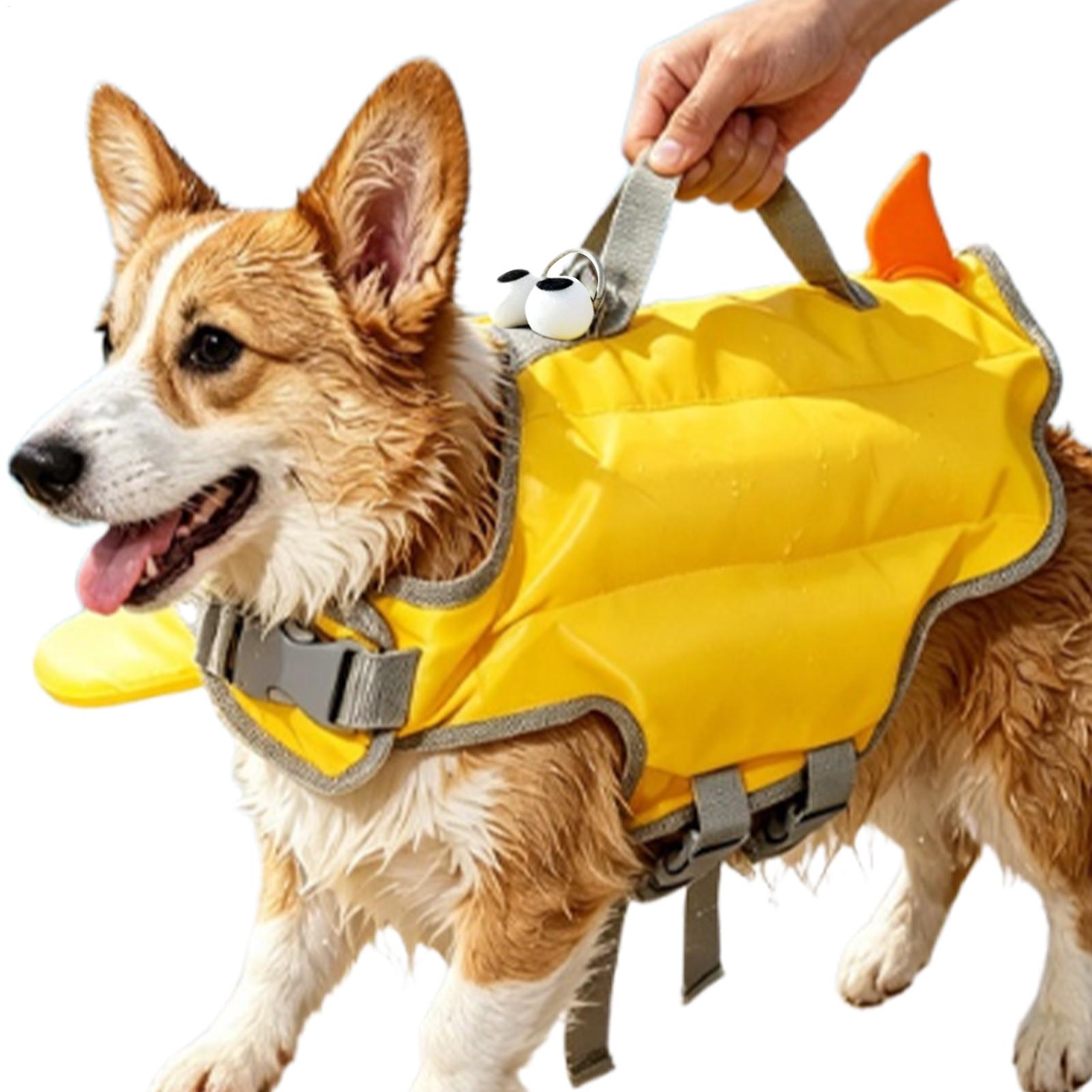 Evcil Hayvan Yüzme Yeleği Köpe - Dog Life Jacket Vest Buoyancy Handle incelemesi ve fiyatı