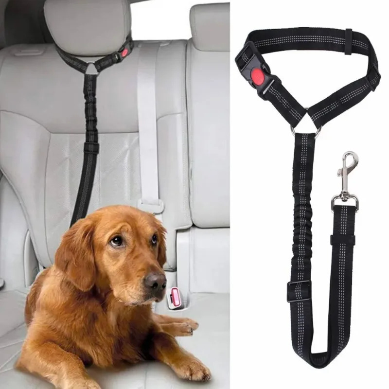 2'si 1 arada Ayarlanabilir Yan - Dog Seat Belt Harness Safety Tether incelemesi ve fiyatı