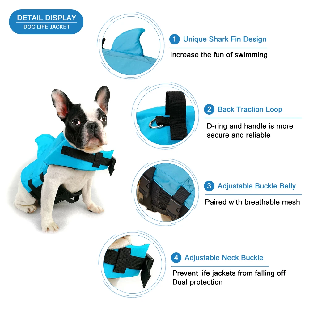 2026 Köpek Can Yeleği Geliştir - Dog Life Jacket Vest Buoyancy Handle incelemesi ve fiyatı