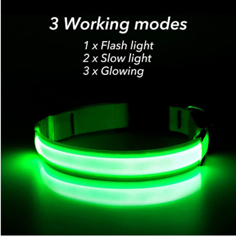 USB Şarj Edilebilir Aydınlık Y - Led Dog Collar Glowing Rechargeable Usb incelemesi ve fiyatı