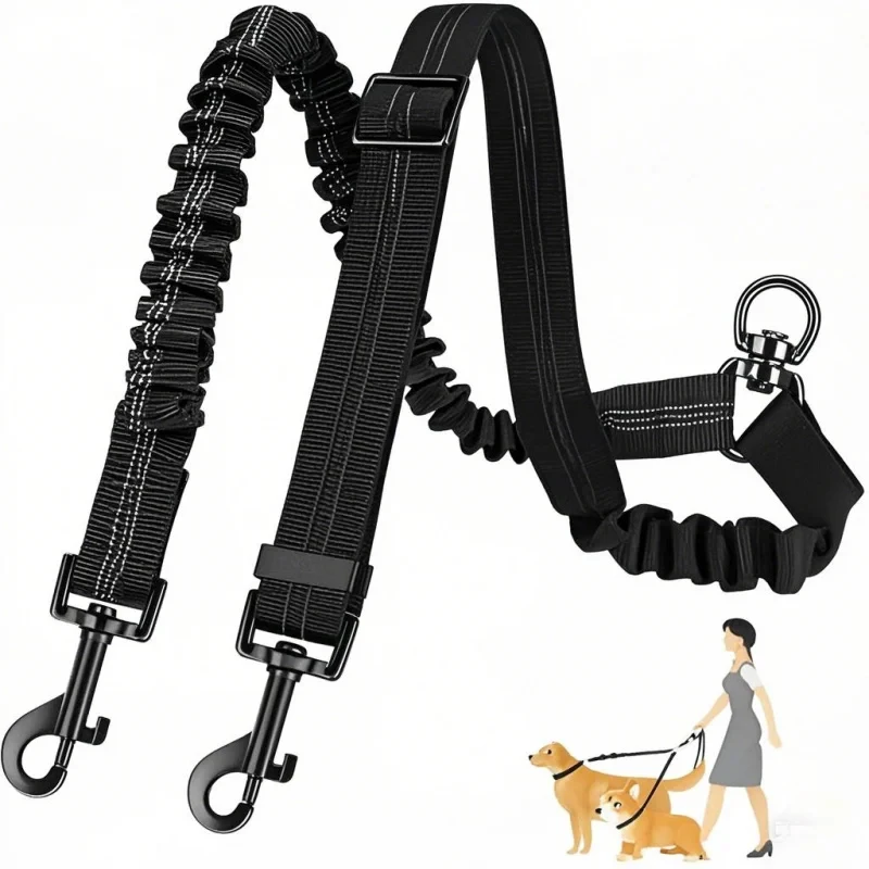 Darbe Emici, Esnek, Çift Tasma - Bungee Dog Leash Shock Absorbing incelemesi ve fiyatı
