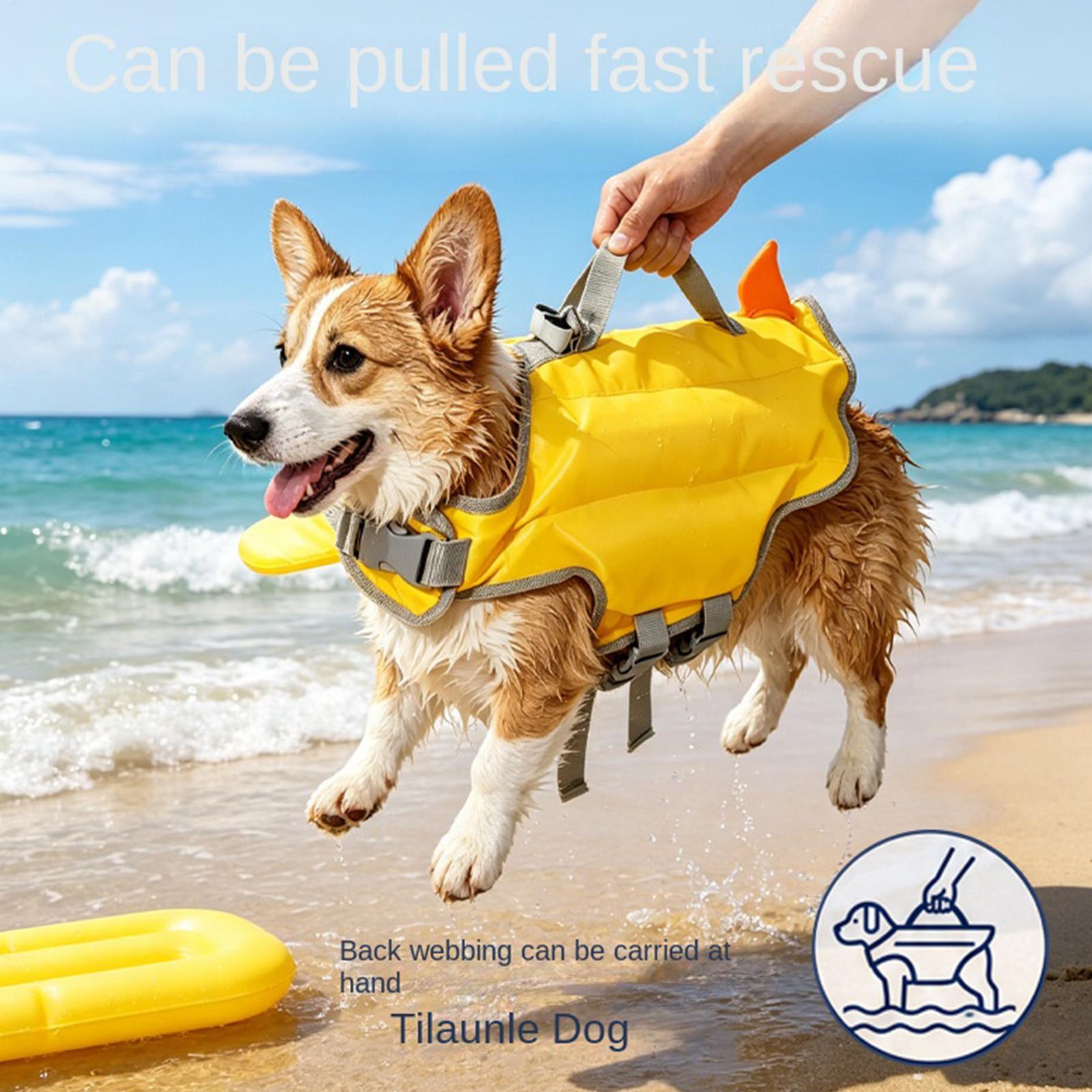 Köpek Can Yeleği Yüksek Yüzdür - Dog Life Jacket Vest Buoyancy Handle incelemesi ve fiyatı