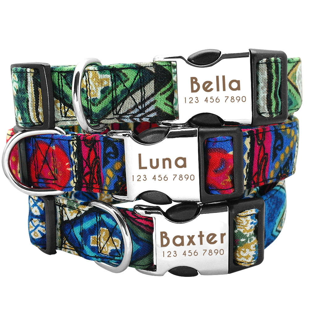 Kişiselleştirilmiş Naylon köpe - Reflective Dog Collar Personalized Engraved incelemesi ve fiyatı