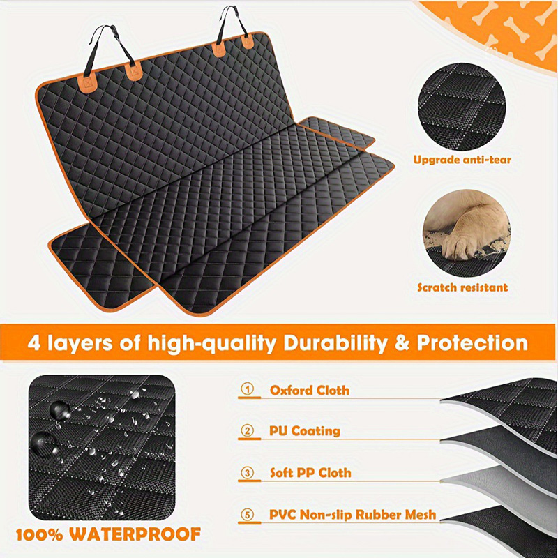 Köpek Araba Koltuğu Kapağı Su  - Dog Car Seat Cover Waterproof Back Seat incelemesi ve fiyatı