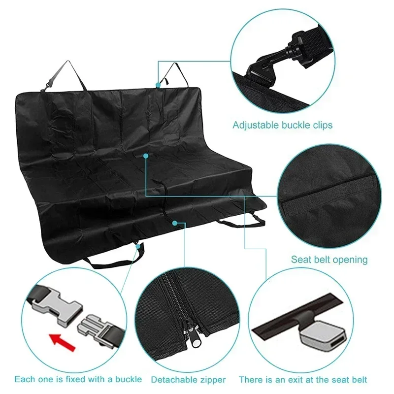 Köpekler İçin Su Geçirmez Arab - Dog Car Seat Cover Waterproof Back Seat incelemesi ve fiyatı