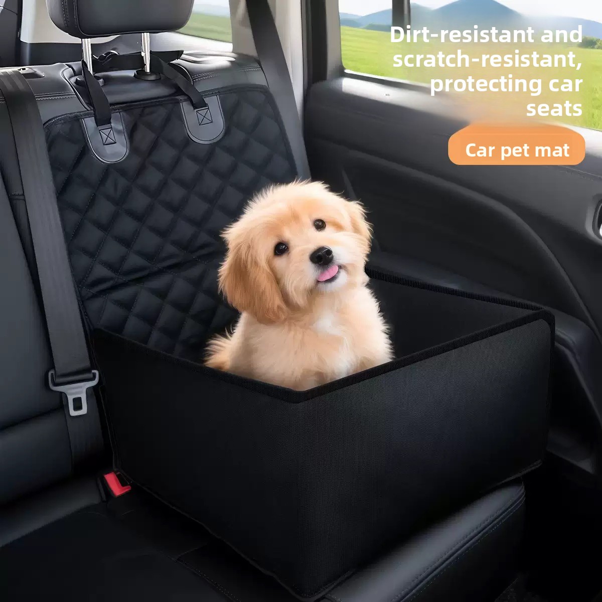 Su Geçirmez, Kaymaz Tabanlı, E - Dog Car Seat Cover Waterproof Back Seat incelemesi ve fiyatı