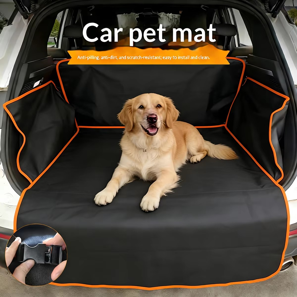 SUV Kargo Örtüsü - Su Geçirmez - Dog Car Seat Cover Waterproof Back Seat incelemesi ve fiyatı