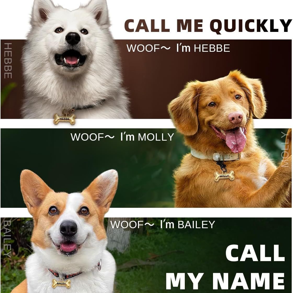 Kişiselleştirilmiş 3D Kemik Kö - Reflective Dog Collar Personalized Engraved incelemesi ve fiyatı