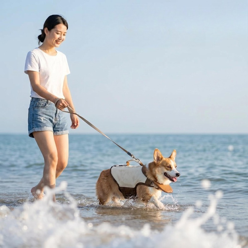 Kurtarma Saplı Köpek Can Yeleğ - Dog Life Jacket Vest Buoyancy Handle incelemesi ve fiyatı