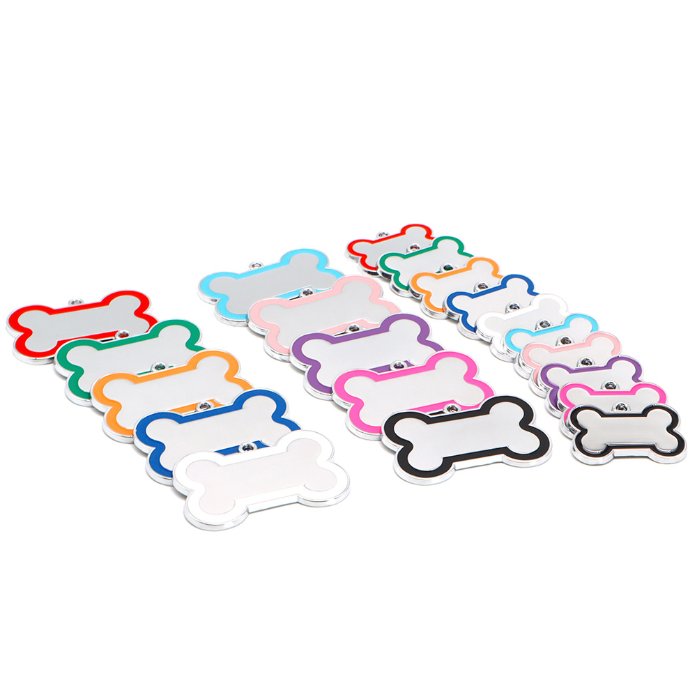 Toptan 100 adet 10 renkli sevi - Reflective Dog Collar Personalized Engraved incelemesi ve fiyatı