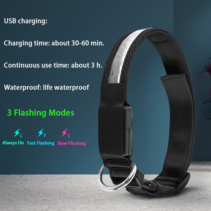 Kazınmış KIMLIK LED köpek tasm - Reflective Dog Collar Personalized Engraved incelemesi ve fiyatı