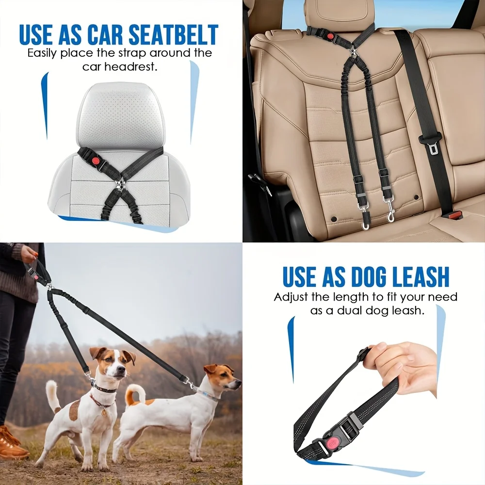 Araba İçin Köpek Emniyet Kemer - Dog Seat Belt Harness Safety Tether incelemesi ve fiyatı