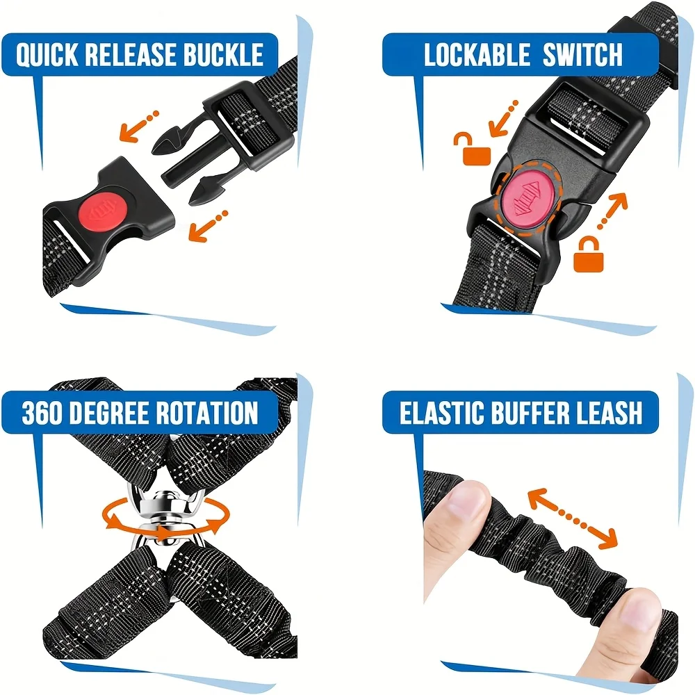 Araba İçin Köpek Emniyet Kemer - Dog Seat Belt Harness Safety Tether incelemesi ve fiyatı