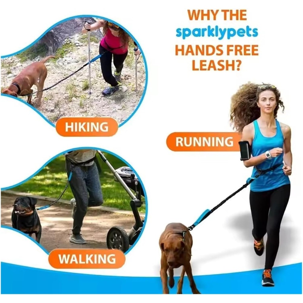 Eller Serbest Köpek Tasması, Y - Hands Free Dog Running Leash Waist Belt incelemesi ve fiyatı