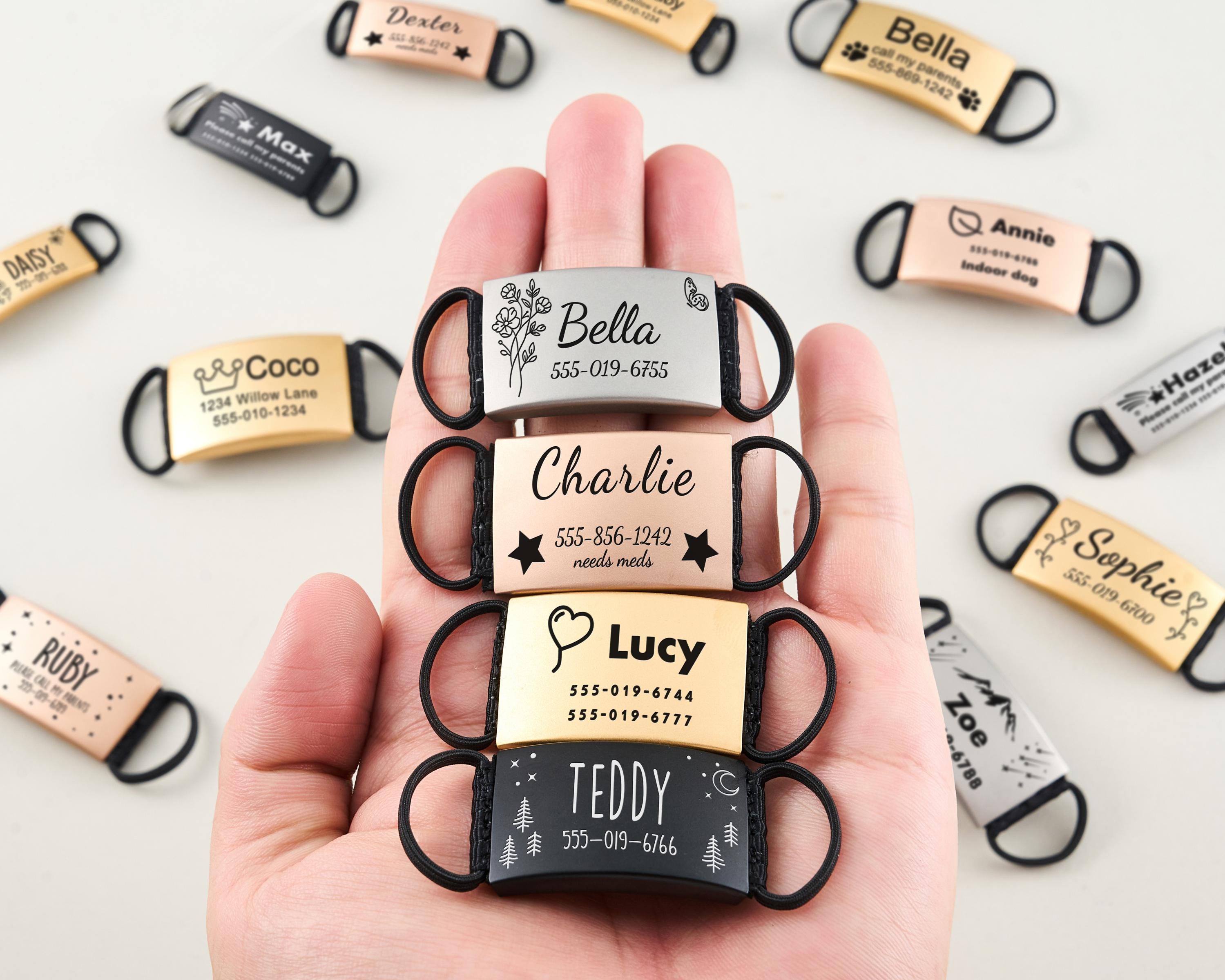 Sessiz Evcil Hayvan Kimlik Eti - Reflective Dog Collar Personalized Engraved incelemesi ve fiyatı