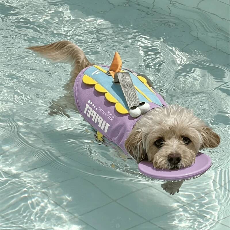 Köpek Can Yeleği Sevimli Köpek - Dog Life Jacket Vest Buoyancy Handle incelemesi ve fiyatı