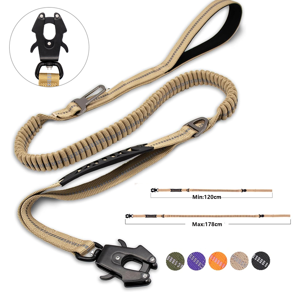 Yansıtıcı Şok Emici evcil hayv - Bungee Dog Leash Shock Absorbing incelemesi ve fiyatı