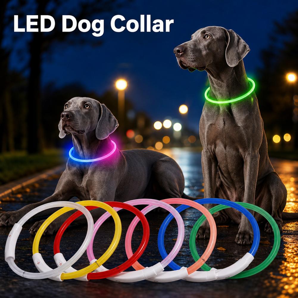 LED Köpek Tasması USB Şarj Edi - Led Dog Collar Glowing Rechargeable Usb incelemesi ve fiyatı