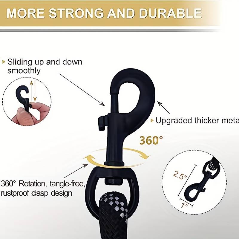 Evcil Hayvan Halat Köpek Tasma - Heavy Duty Dog Leash Rope 6Ft Padded incelemesi ve fiyatı