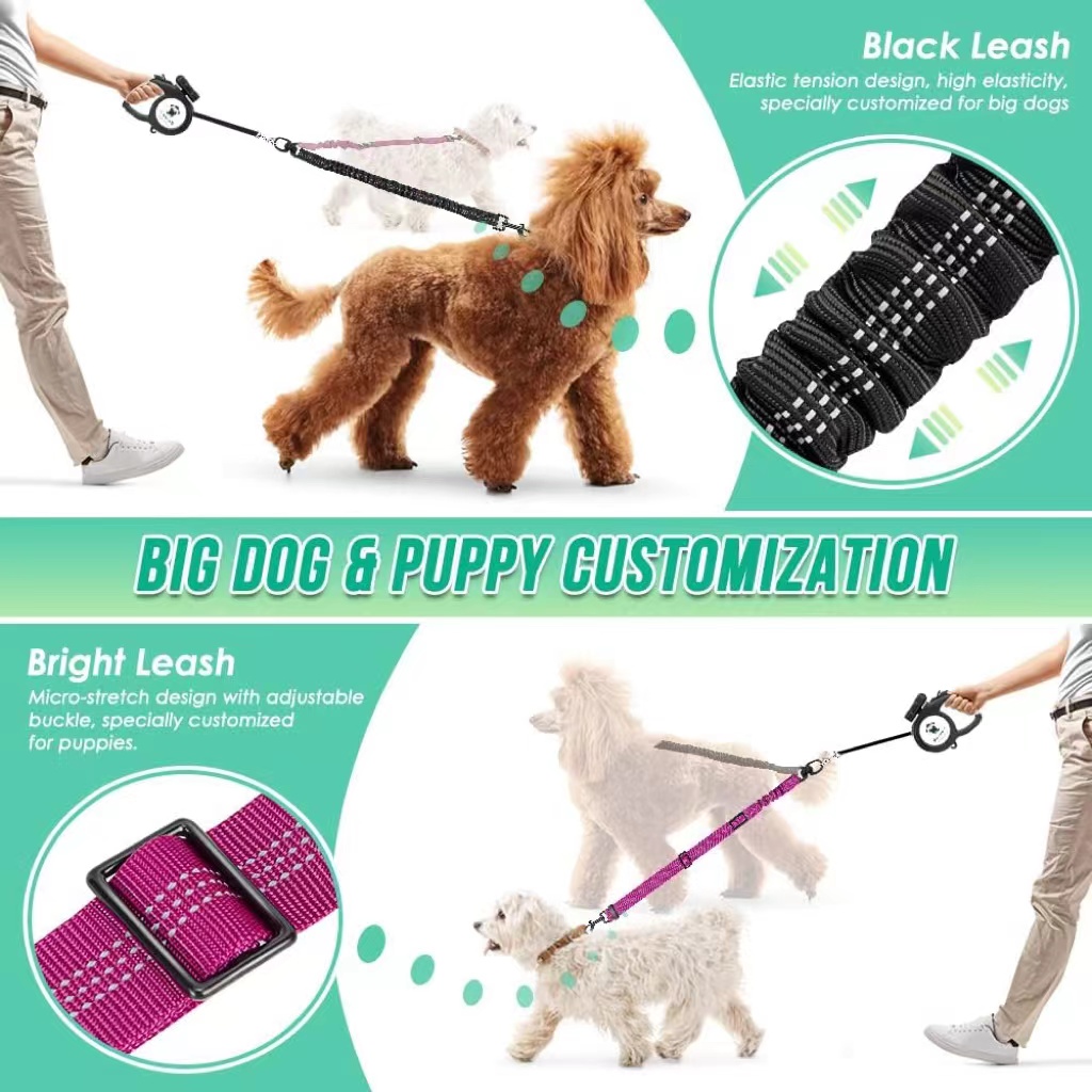 Küçük ve Büyük Köpekler Eğitim - Bungee Dog Leash Shock Absorbing incelemesi ve fiyatı