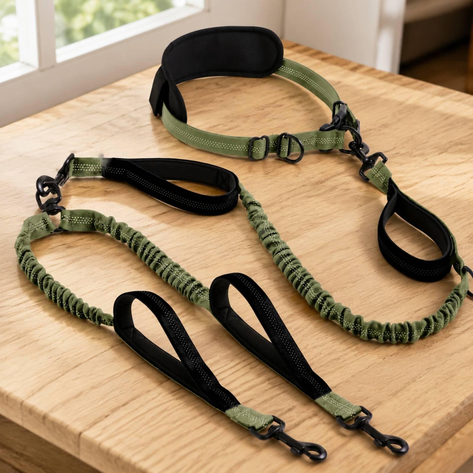 Çift Başlıklı Tasma, Eller Ser - Hands Free Dog Running Leash Waist Belt incelemesi ve fiyatı