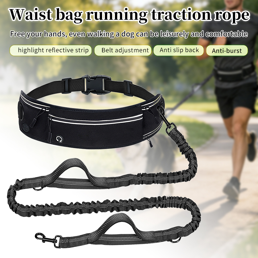 Katlanabilir Yansıtıcı Köpek T - Hands Free Dog Running Leash Waist Belt incelemesi ve fiyatı